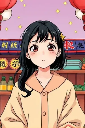 春分不落雪治愈题材漫画竖版封面